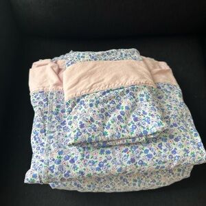 Beaufort Bonnet Company floral twin sheet set GUC